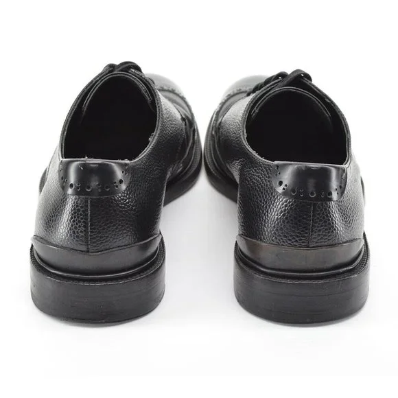 Men rag & bone Pebble Leather Brogue Wingtip Oxfords 42